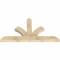 Ekena Millwork Richland Rough Sawn Timber Gable Bracket, Douglas Fir, 72"W x 39"H x 4"D x 6"F, 13/12 Pitch GBW072X39X0406RIC00RDF - alternate 4
